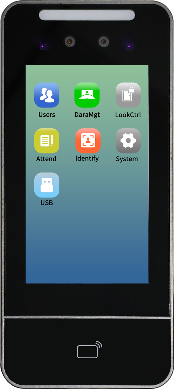 FusWorth DS-52 standalone face recognition access control terminal
