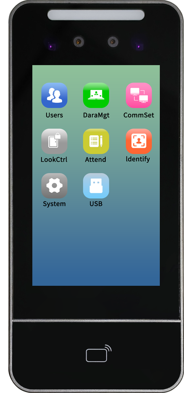 FusWorth JF-53 face recognition access control terminal