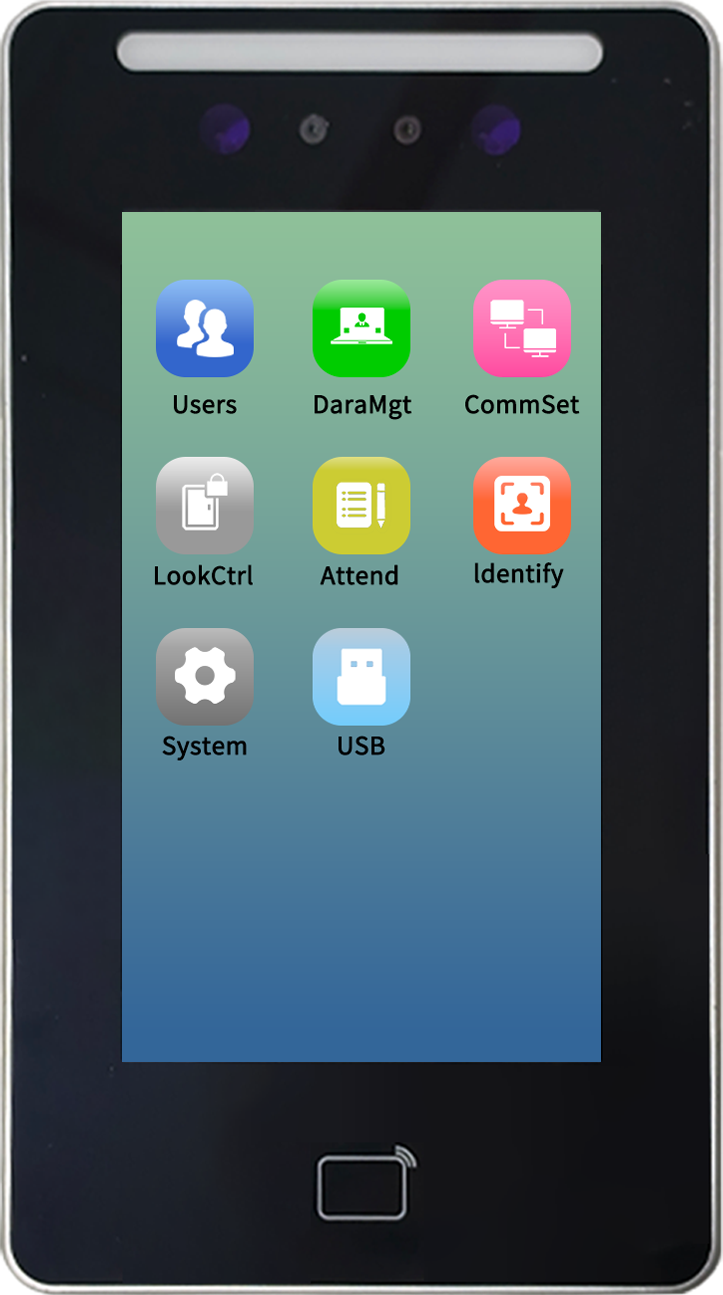 FusWorth JF-72H face recognition access control terminal